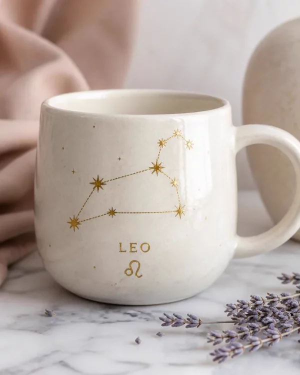 Handmade Ceramic Character and Zodiac Mug